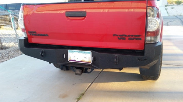 NWTI PLATE STEEL REAR WELD TOGETHER BUMPER KIT FOR 2005-2015 TOYOTA TACOMAS