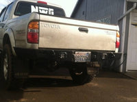 NWTI PLATE STEEL REAR WRAP AROUND WELD TOGETHER BUMPER KIT FOR 1996-2004 TOYOTA TACOMAS